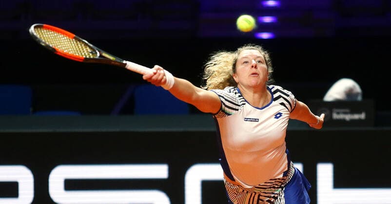 Stuttgart , Porsche Tennis Grand Prix Stuttgart 2021 , Anna Lena FRIEDSAM GER