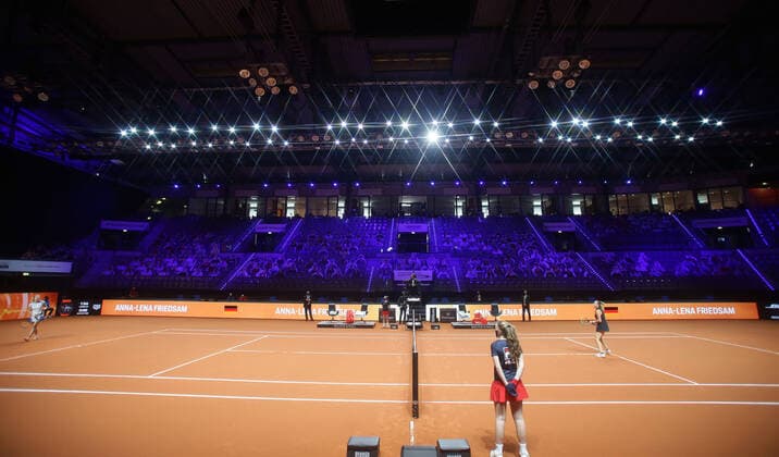 Stuttgart , Porsche Tennis Grand Prix Stuttgart 2021 , Overview Porsche Arena