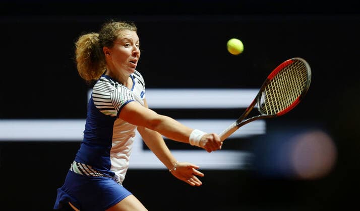 Stuttgart , Porsche Tennis Grand Prix Stuttgart 2021 , Anna Lena FRIEDSAM GER