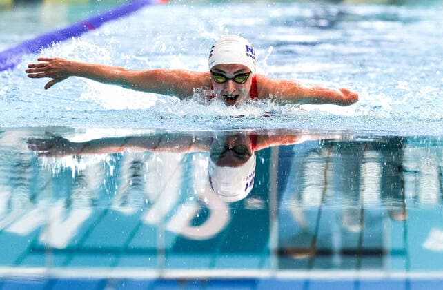Bilder des Jahres 2021, Sport 04 April Sport Themen der Woche KW16 Swim Ireland national team, Nationalteam Trials, National Aquatic Centre, Dublin 22 4 2021 Women™s 200m Individual Medley Ellen Keane of NAC Swim Club Ellen Keane 22 4 2021  Copyright: x INPHO BryanxKeanex AZ4I3607