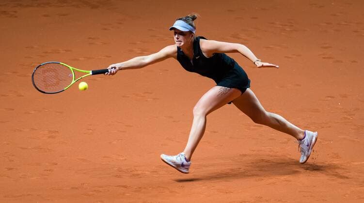 Mandatory Credit: Photo by Rob Prange Shutterstock (11864530ay) Elina Svitolina of the Ukraine in action during the quarter-finals at the 2021 Porsche Tennis Grand Prix WTA, Tennis Damen 500 tournament Porsche Tennis Grand Prix, Tennis, Stuttgart, Germany - 23 Apr 2021 Porsche Tennis Grand Prix, Tennis, Stuttgart, Germany - 23 Apr 2021  Copyright: xRobxPrange Shutterstockx 11864530ay