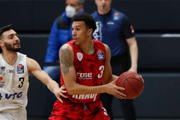 Germany , Hamburg, edel optics de Arena , 23 04 2021, emspor, emonline, despor, deonline, Hamburg Towers vs s Oliver Wuerzburg, easyCredit BBL, 30 Spieltag Bild v l Copyright: HMBxMedia JulienxBecker