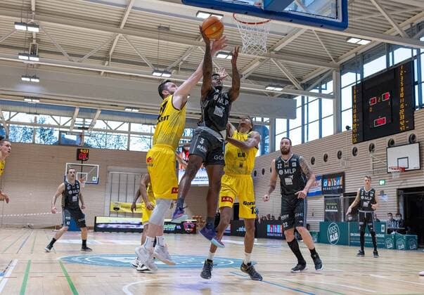 Shaun Willett MLP Academics Heidelberg, 3 ¨¨¨Kirchheim Knights vs MLP Academics Heidelberg, 2 basketball, Bundesliga, Pro A, Barmer 2 basketball, playoffs 3 game day group phase, season 2020 2021, 23 04 2021, ¨¨ Kirchheim Knights MLP Academics Heidelberg, basketball, 2 Bundesliga, Barmer 2 basketball, playoffs 3 game day group phase, season 2020 2021, 23 04 2021 Kirchheim Unter Teck Copyright: xDennisxDuddek xEibnerxPressefotox EP_DDU