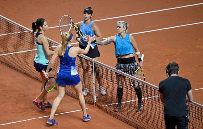Tennis, WTA Tournament in Stuttgart, Doubles