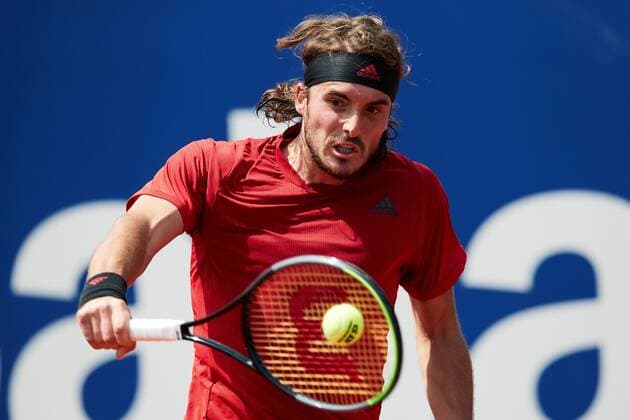 Tennis, ATP Tournament in Barcelona, Stefanos Tsitsipas - Jannik Sinner