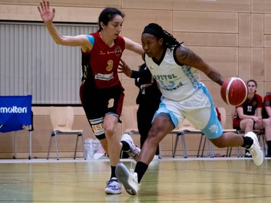 Basketball, 2nd DBBL, Capitol Bascats Düsseldorf - RheinLand Lions