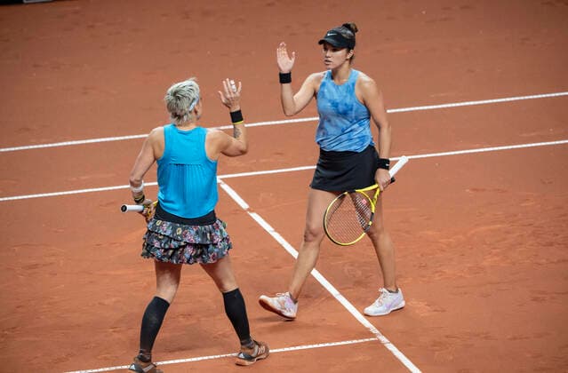 2021 Porsche Tennis Grand Prix Bethanie Mattek Sands , USA Desirae Krawczyk , USA