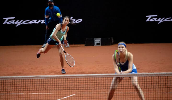 2021 Porsche Tennis Grand Prix Nadiia Kichenok , Ukraine Raluca Olaru , Romania