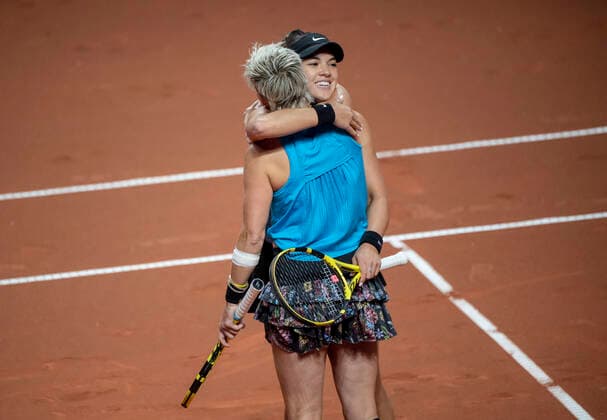 2021 Porsche Tennis Grand Prix Bethanie Mattek Sands , USA Desirae Krawczyk , USA