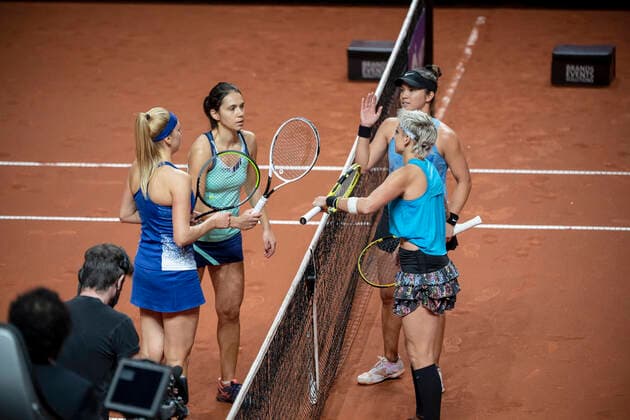 2021 Porsche Tennis Grand Prix Bethanie Mattek Sands , USA Desirae Krawczyk , USA