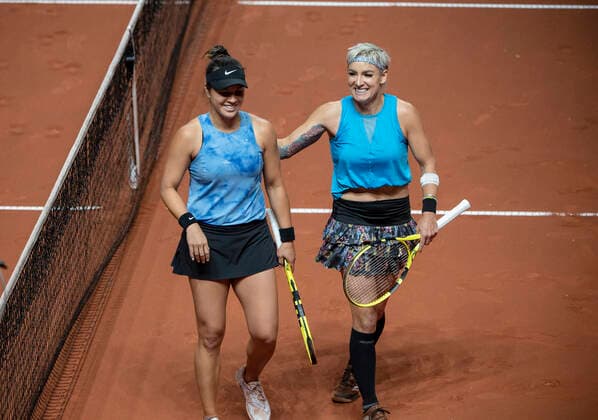 2021 Porsche Tennis Grand Prix Bethanie Mattek Sands , USA Desirae Krawczyk , USA