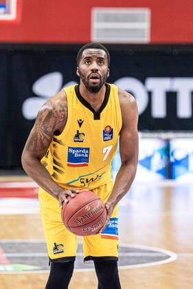 easyCredit Basketball Bundesliga JobStairs Giessen 46ers MHP RIESEN Ludwigsburg, 24 04 21 Jamel McLean 7 MHP RIESEN Ludwigsburg Sporthalle Giessen Ost Giessen, 24 04 21 Copyright: xBEAUTIFULxSPORTS Roeczeyx