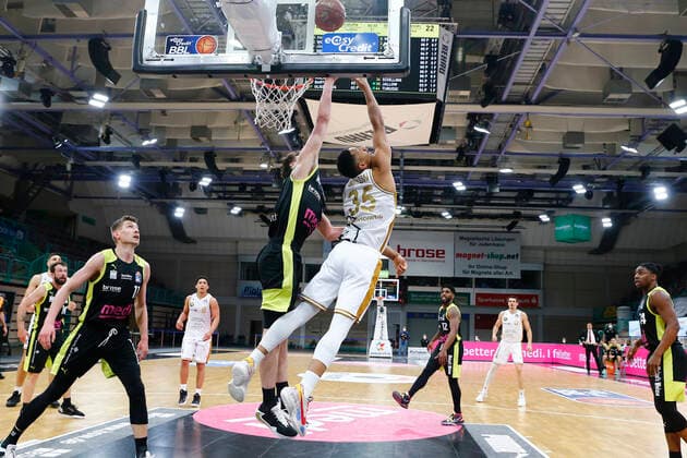 Basketball, BBL, Medi Bayreuth - Löwen Braunschweig