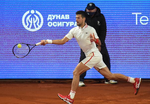 NOVAK DJOKOVIC, Serbian tennis player at ATP, Tennis Herren Serbia Open tournament, at Tennis Center Novak. Belgrade, 24.04.2021. photo: Nebojsa Parausic MN press NebojsaxParausic 