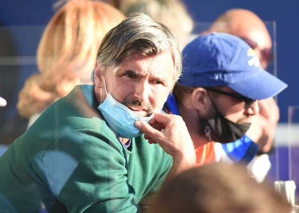 GORAN IVANISEVIC, coach of Novak Djokovic, Serbian tennis player at ATP, Tennis Herren Serbia Open tournament, at Tennis Center Novak. Belgrade, 24.04.2021. photo: Nebojsa Parausic MN press NebojsaxParausic 