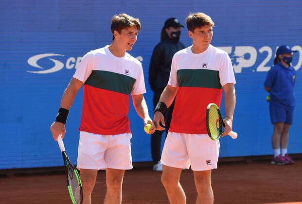 IVAN SABANOV, MATEJ SABANOV Croatian doubles tennis players winners at ATP, Tennis Herren Serbia Open tournament, at Tennis Center Novak. Belgrade, 24.04.2021. photo: Nebojsa Parausic MN press NebojsaxParausic 