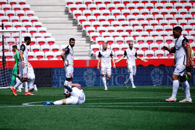 FOOTBALL : OGC Nice vs Montpellier - Ligue 1 Uber Eats - Nice - 25 04 2021 NorbertScanella PanoramiC 