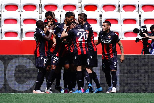 FOOTBALL : OGC Nice vs Montpellier - Ligue 1 Uber Eats - Nice - 25 04 2021 NorbertScanella PanoramiC 
