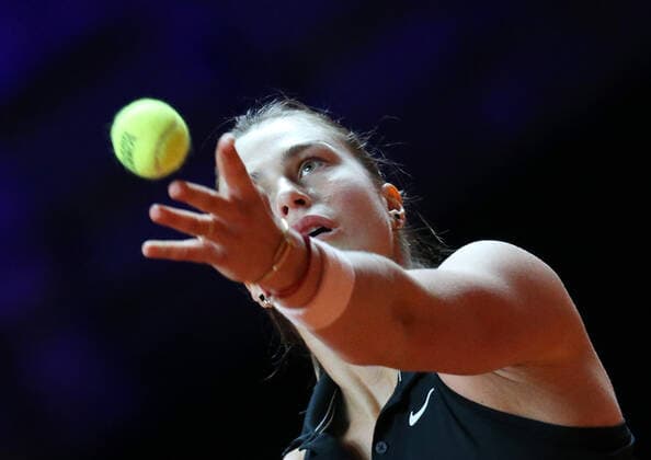BAU 25 04 2021 Stuttgart Tennis Porsche Tennis Grand Prix, Final, Aryna SABALENKA BLR