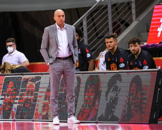 Pastore Rodrigo, Coach Chemnitz, Telekom Baskets Bonn vs Niners Chemnitz, Basketball, 1 Easy Credit Bundesliga, 30 Spieltag, 25 04 2021, Telekom Baskets Bonn vs Niners Chemnitz, Basketball, 1 Easy Credit Bundesliga, 30 Spieltag, 25 04 2021, Photo EIBNER Joerg Niebergall Bonn Copyright: xJoergxNiebergall Eibner-Pressefox EP_JNL