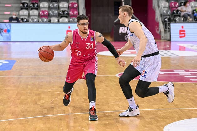 easyCredit BBL, Telekom Baskets Bonn vs NINERS Chemnitz, 25 04 2021 Isaiah Philmore Telekom Baskets Bonn 31 , easyCredit BBL, Telekom Baskets Bonn vs NINERS Chemnitz on 25 04 2021 at Telekom Dome Bonn, Bonn Nordrhein Westfalen Copyright: xBEAUTIFULxSPORTS Mueller-Laschetx