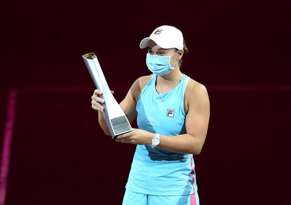 BAU 25 04 2021 Stuttgart Tennis Porsche Tennis Grand Prix, Final, Winner Ashleigh BARTY AUS