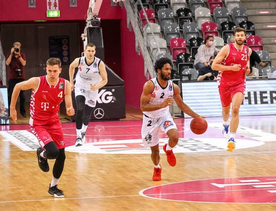 Terrell Harris Niners Chemnitz 2 , Telekom Baskets Bonn vs Niners Chemnitz, Basketball, 1 Easy Credit Bundesliga, 30 Spieltag, 25 04 2021, Telekom Baskets Bonn vs Niners Chemnitz, Basketball, 1 Easy Credit Bundesliga, 30 Spieltag, 25 04 2021, Photo EIBNER Joerg Niebergall Bonn Copyright: xJoergxNiebergall Eibner-Pressefox EP_JNL