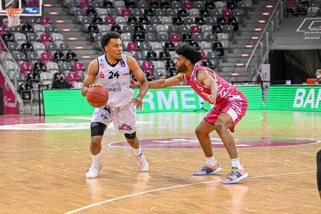 easyCredit BBL, Telekom Baskets Bonn vs NINERS Chemnitz, 25 04 2021 n25 , easyCredit BBL, Telekom Baskets Bonn vs NINERS Chemnitz on 25 04 2021 at the Telekom Dome Bonn, Bonn North Rhine Westphalia Copyright: xBEAUTIFULxSPORTS Mueller-Laschetx