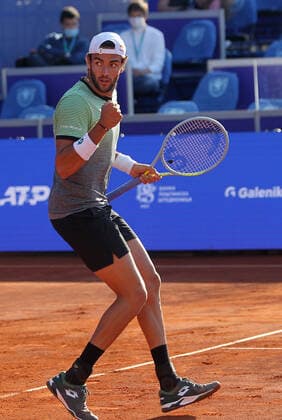 25.04.2021 Belgrade(Serbia) ATP, Tennis Herren Serbia Open men s tennis singles final Matteo Berrettini Russia :