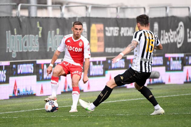 26 RUBEN AGUILAR (MONA) FOOTBALL : Angers vs Monaco - Ligue 1 Uber Eats - 25 04 2021 AnthonyBIBARD FEP Panoramic 