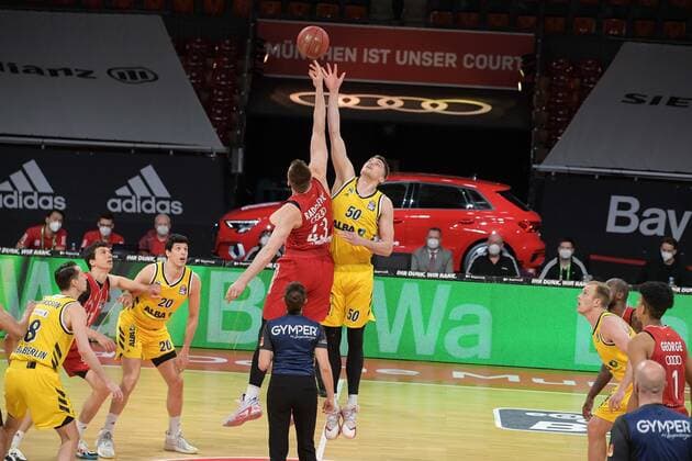 The beginning ,FC Bayern Basketball Alba Berlin, Basketball, Basketball Bundesliga, 25 04 2021 Munich Bavaria Germany Copyright: xkolbert-press BurghardxSchreyerx