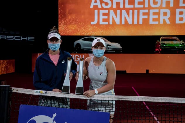 2021 Porsche Tennis Grand Prix Ashleigh Barty , Australia Jennifer Brady , USA