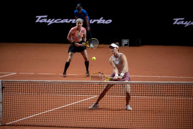 2021 Porsche Tennis Grand Prix Bethanie Mattek Sands , USA Desirae Krawczyk , USA