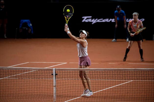 2021 Porsche Tennis Grand Prix Bethanie Mattek Sands , USA Desirae Krawczyk , USA