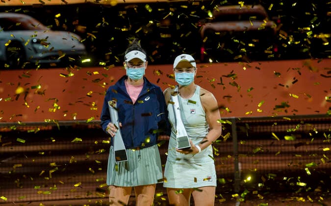 2021 Porsche Tennis Grand Prix Ashleigh Barty , Australia Jennifer Brady , USA