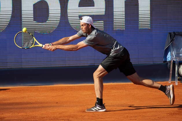 Maximilian Marterer GER Tennis BMW Open 2021 ATP MTTC Iphitos Munich Germany 26 April 2021 Copyright: xJuergenxHasenkopfx