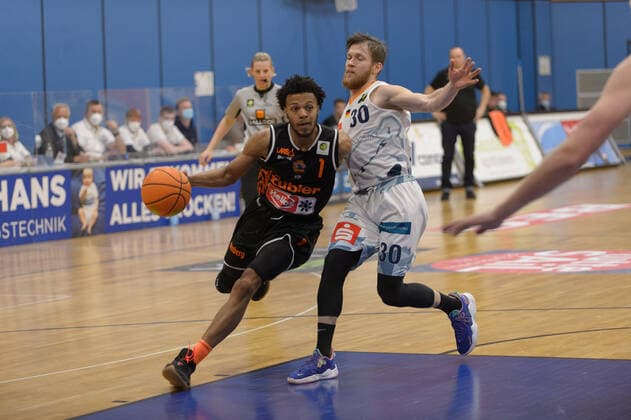Basketball, 2. BL, ProA, Playoffs, Eisbären Bremerhaven - wiha Panthers Schwenningen