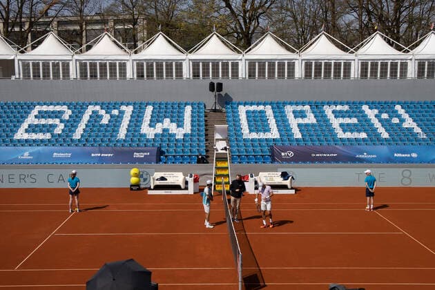 BMW Open Feature, Centre Court overview, panorama, from above Copyright: xJuergenxHasenkopfx