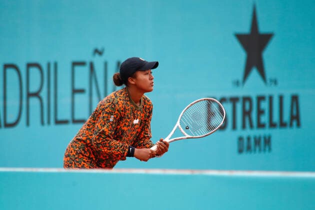 Tennis, WTA Tournament in Madrid, Naomi Osaka Training and Press Conference