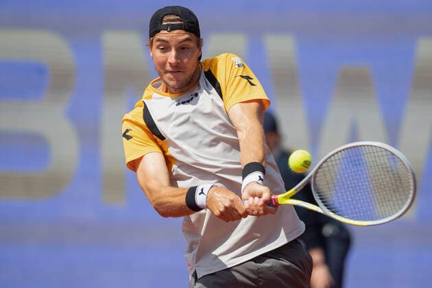 Jan Lennard Struff GER Tennis BMW Open 2021 ATP MTTC Iphitos Munich Germany 27 April 2021 Copyright: xJuergenxHasenkopfx