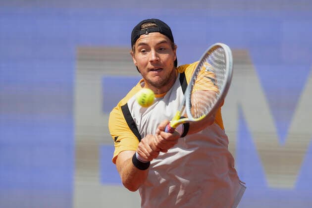 Jan Lennard Struff GER Tennis BMW Open 2021 ATP MTTC Iphitos Munich Germany 27 April 2021 Copyright: xJuergenxHasenkopfx