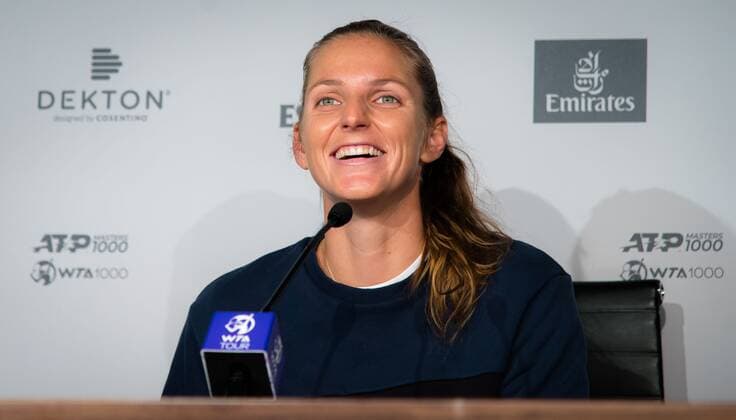 Tennis, WTA Tournament in Madrid, Karolina Pliskova Press Conference