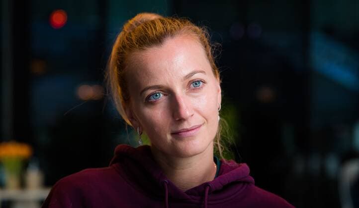 Mandatory Credit: Photo by Rob Prange Shutterstock (11876848q) Petra Kvitova of the Czech Republic talks to the media ahead of the 2021 Mutua Madrid Open WTA, Tennis Damen 1000 tournament Mutua Madrid Open Qualifying, Tennis, La Caja Magica, Madrid, Spain - 27 Apr 2021 Mutua Madrid Open Qualifying, Tennis, La Caja Magica, Madrid, Spain - 27 Apr 2021  Copyright: xRobxPrange Shutterstockx 11876848q