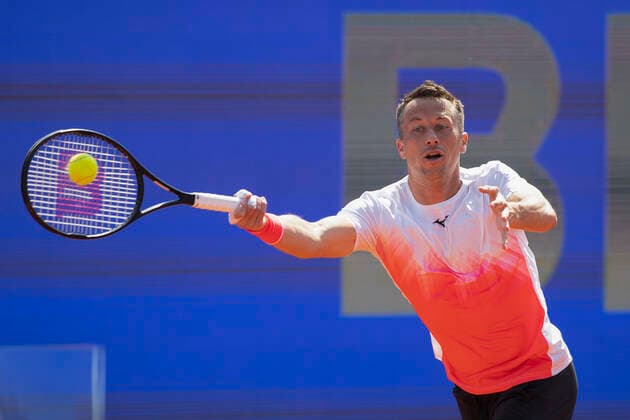 Philipp Kohlschreiber GER Tennis BMW Open 2021 ATP MTTC Iphitos Munich Germany 27 April 2021 Copyright: xJuergenxHasenkopfx