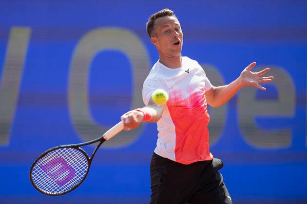 Philipp Kohlschreiber GER Tennis BMW Open 2021 ATP MTTC Iphitos Munich Germany 27 April 2021 Copyright: xJuergenxHasenkopfx