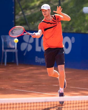 Yannick Hanfmann GER Tennis BMW Open 2021 ATP MTTC Iphitos Munich Germany 27 April 2021 Copyright: xJuergenxHasenkopfx