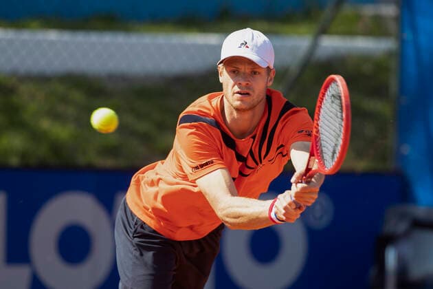 Yannick Hanfmann GER Tennis BMW Open 2021 ATP MTTC Iphitos Munich Germany 27 April 2021 Copyright: xJuergenxHasenkopfx