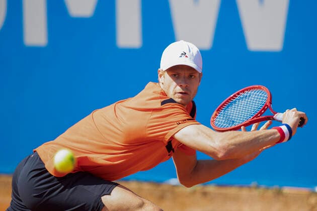 Yannick Hanfmann GER Tennis BMW Open 2021 ATP MTTC Iphitos Munich Germany 27 April 2021 Copyright: xJuergenxHasenkopfx