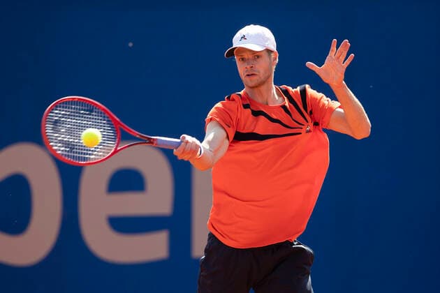 Yannick Hanfmann GER Tennis BMW Open 2021 ATP MTTC Iphitos Munich Germany 27 April 2021 Copyright: xJuergenxHasenkopfx
