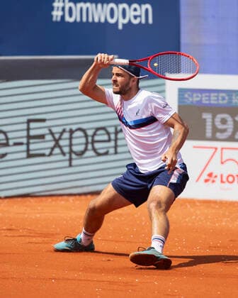 Andrej Martin Tennis BMW Open 2021 ATP MTTC Iphitos Munich Germany 27 April 2021 Copyright: xJuergenxHasenkopfx